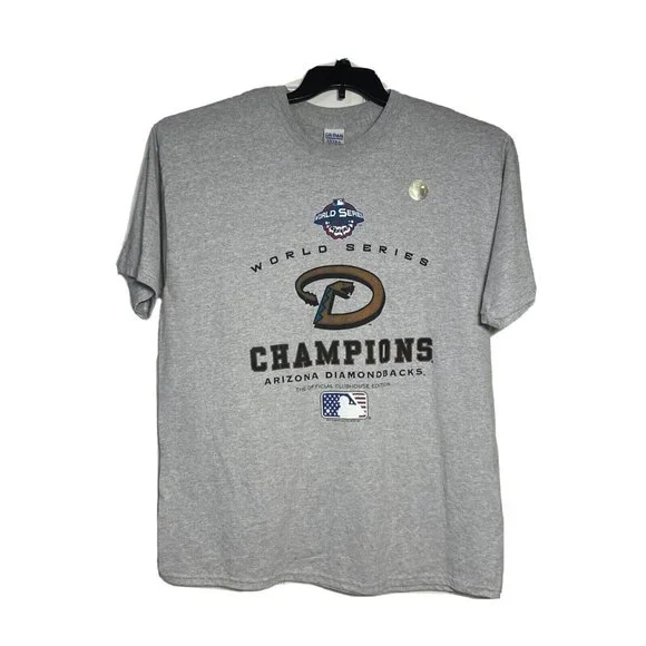 T-shirt MLB Arizona Diamondbacks World Series 2001 – Homme Taille M – Lee Sport